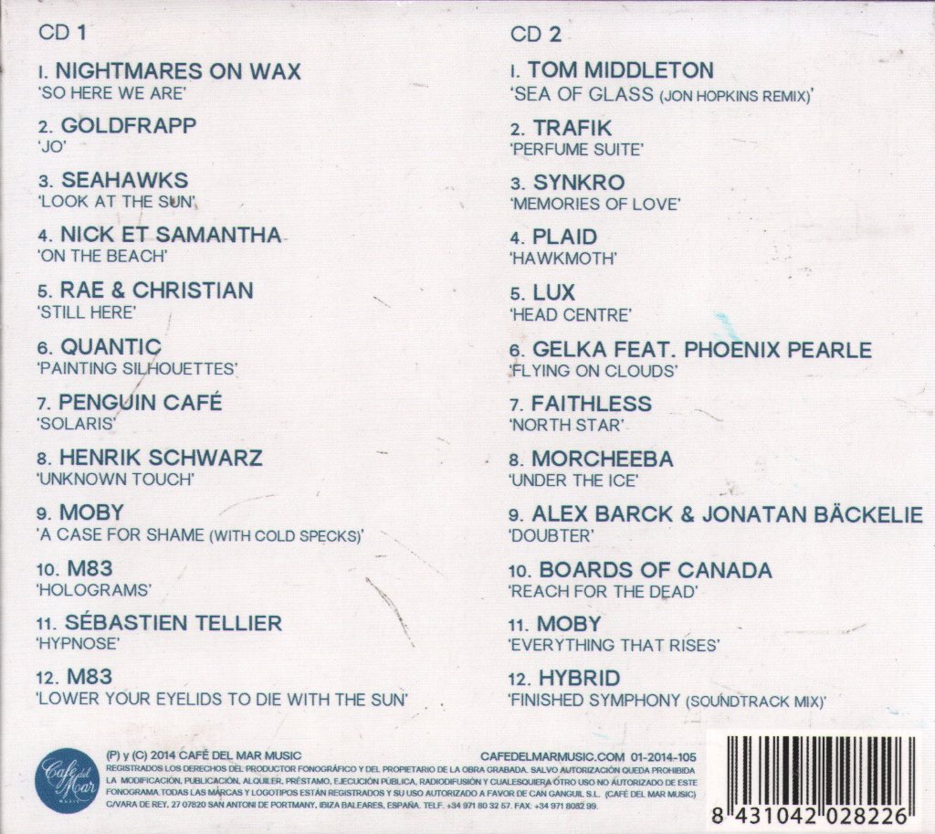 Various Artists - Café Del Mar - Volumen Veinte - Double Cd