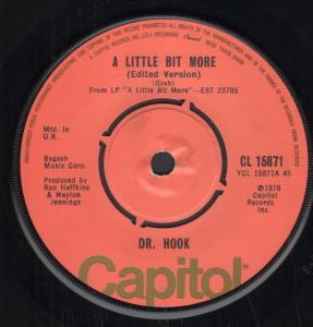 Dr Hook - A Little Bit More - 7 Inch