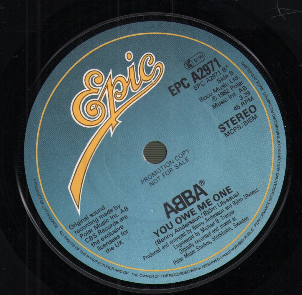 ABBA - Under Attack - 7 Inch