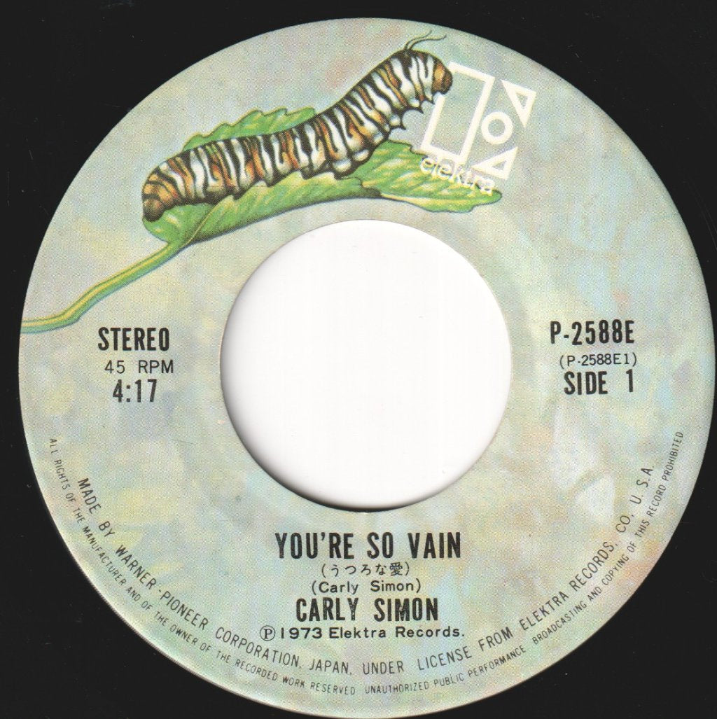 Carly Simon - You're So Vain - 7 Inch