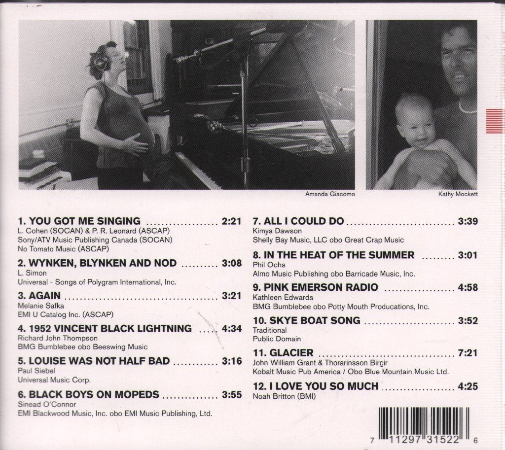 Jack & Amanda Palmer - You Got Me Singing - Cd