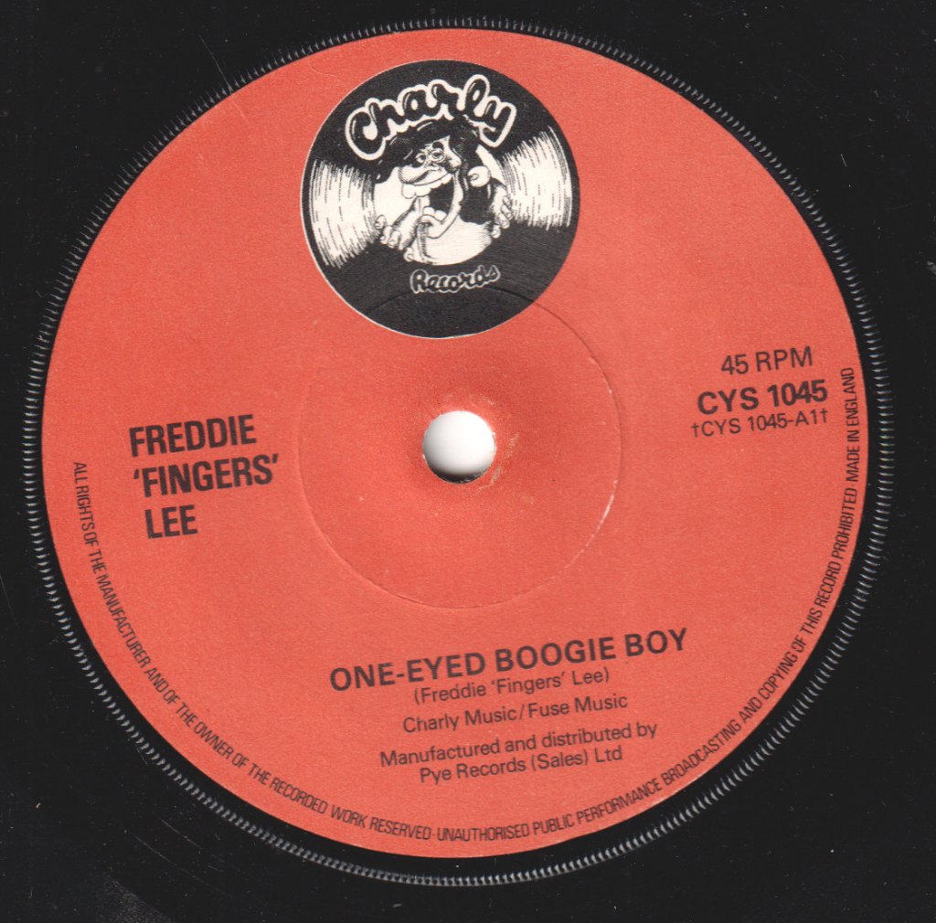 Freddie Fingers Lee/Steeve Bloomfield - One Eyed Boogie Boy/Hurricane - 7 Inch