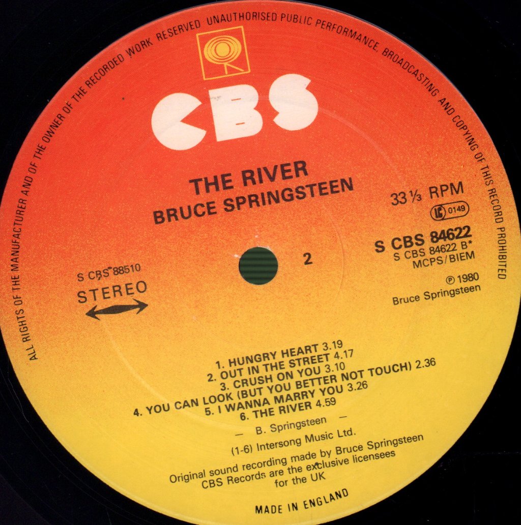 Bruce Springsteen - River - Double Lp