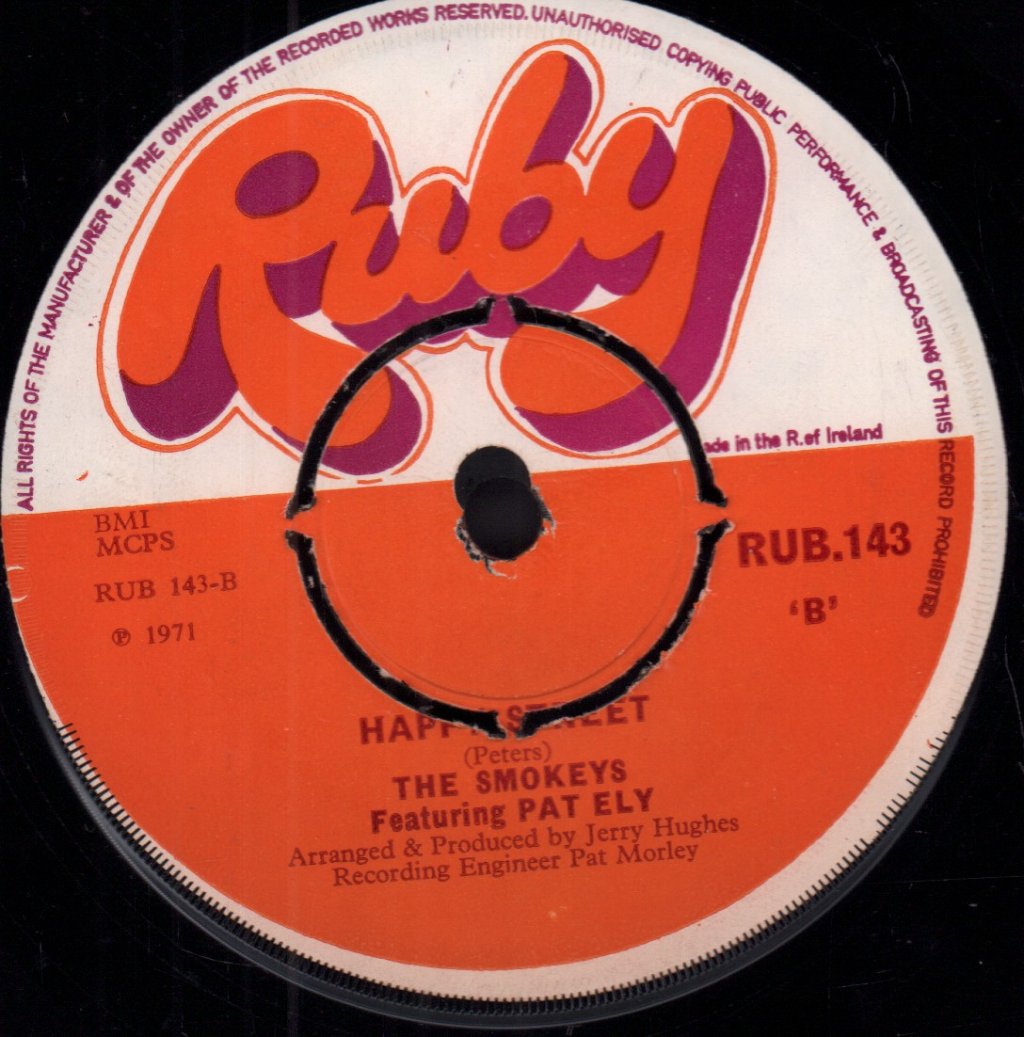 Smokeys Featuring Pat Ely - Kathleen - 7 Inch