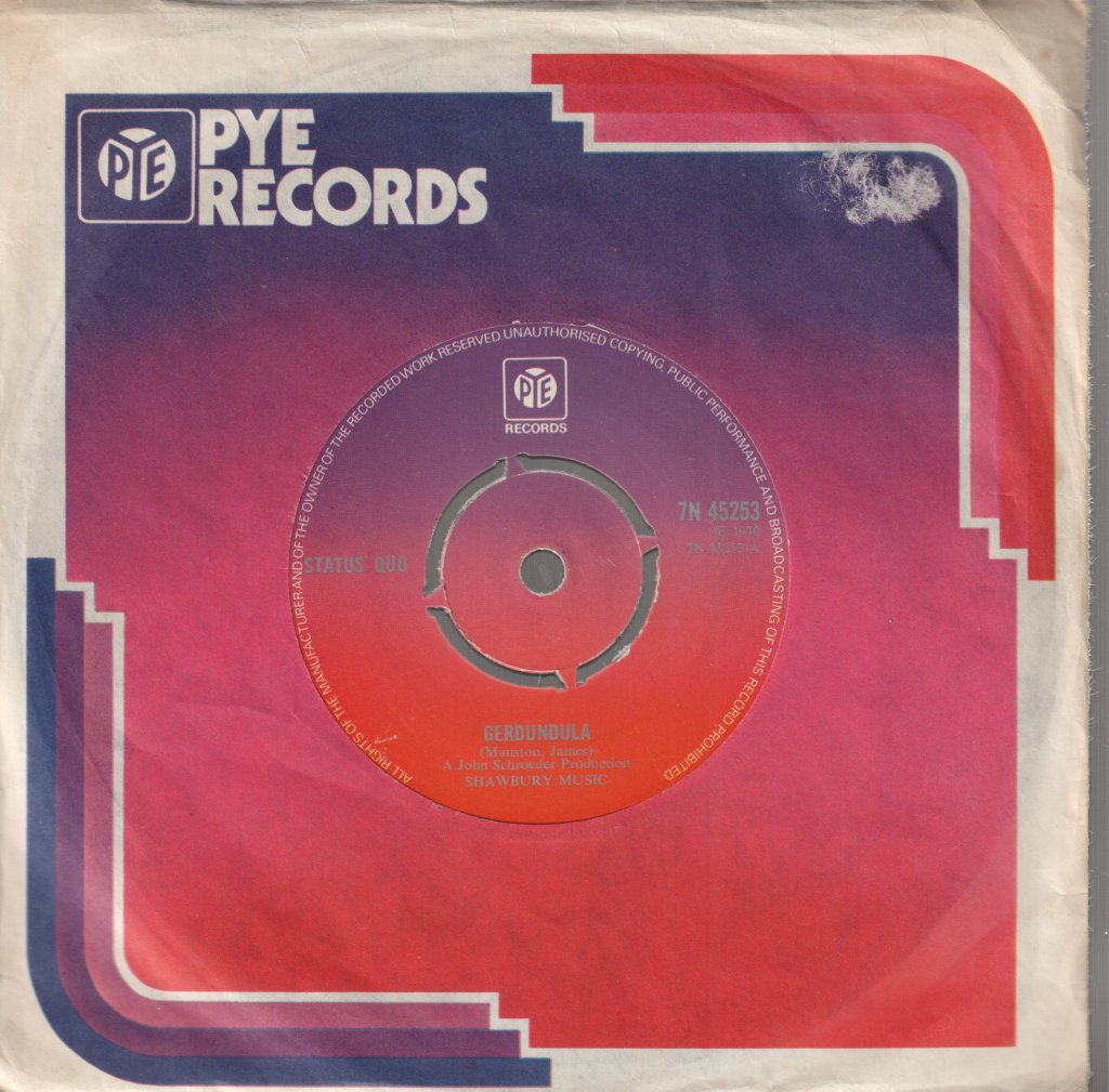 Status Quo - Gerdundula - 7 Inch