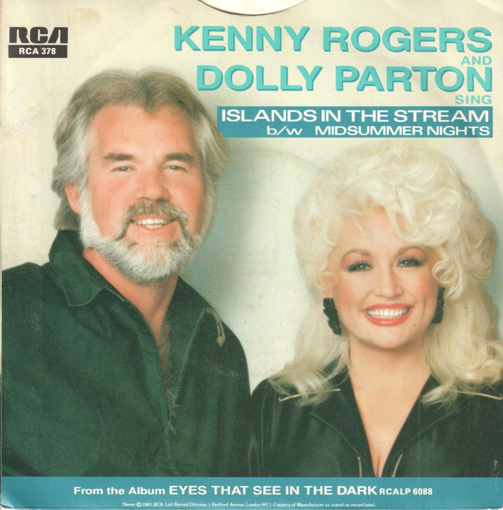 Kenny Rogers And Dolly Parton - Islands In The Stream - 7 Inch