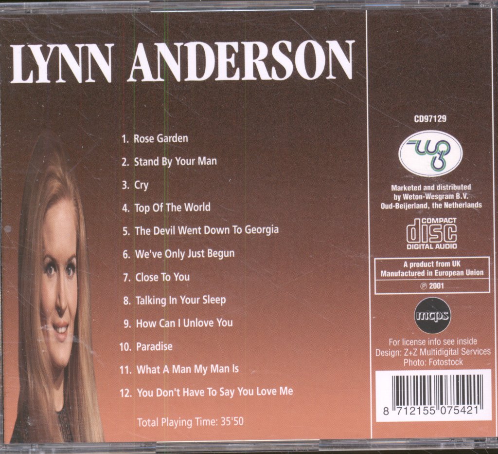 Lynn Anderson - Lynn Anderson - Cd
