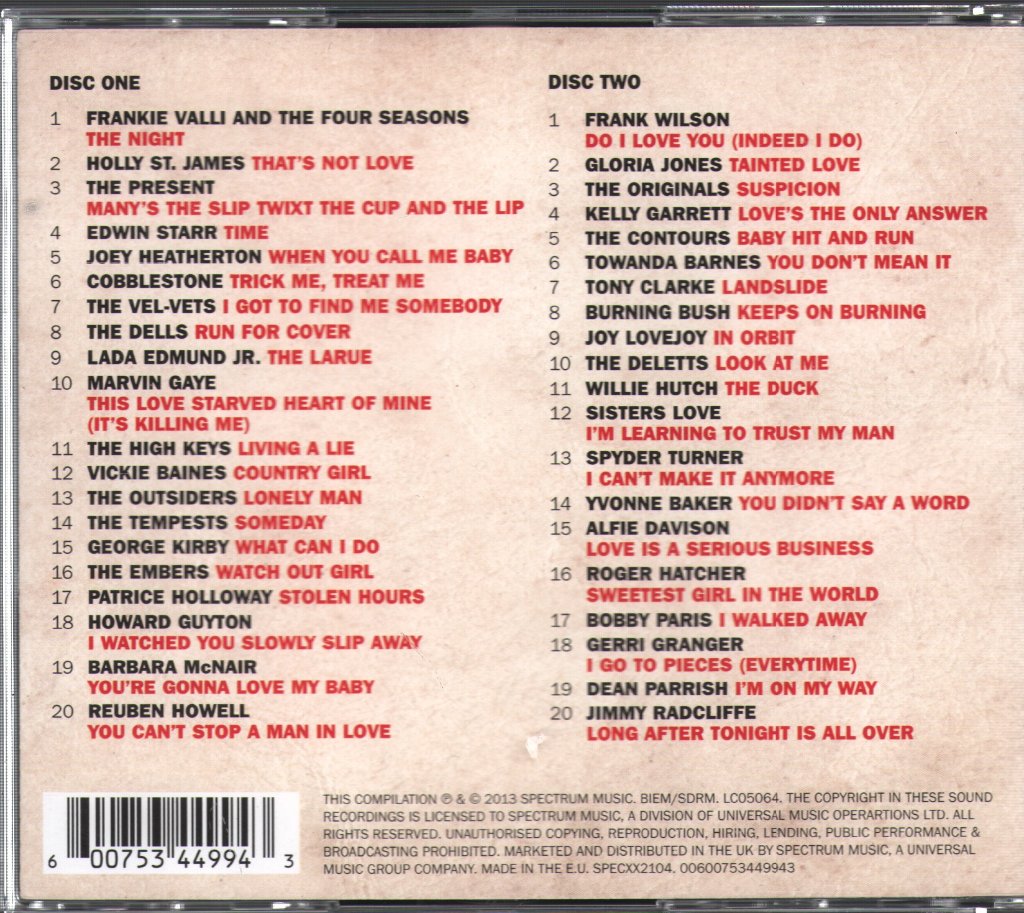 Various Artists - Wigan Casino 40 Northern Soul - Double Cd