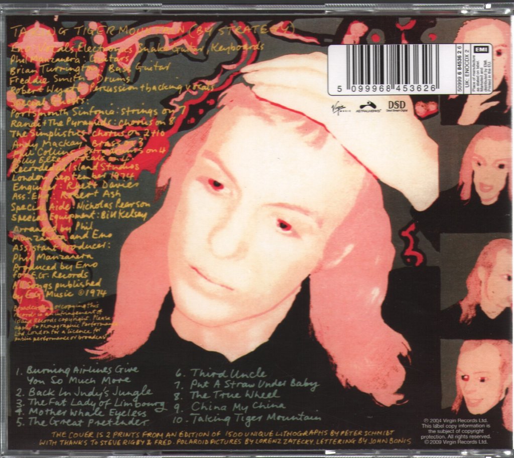 Brian Eno - Taking Tiger Mountain (By Strategy) - Cd