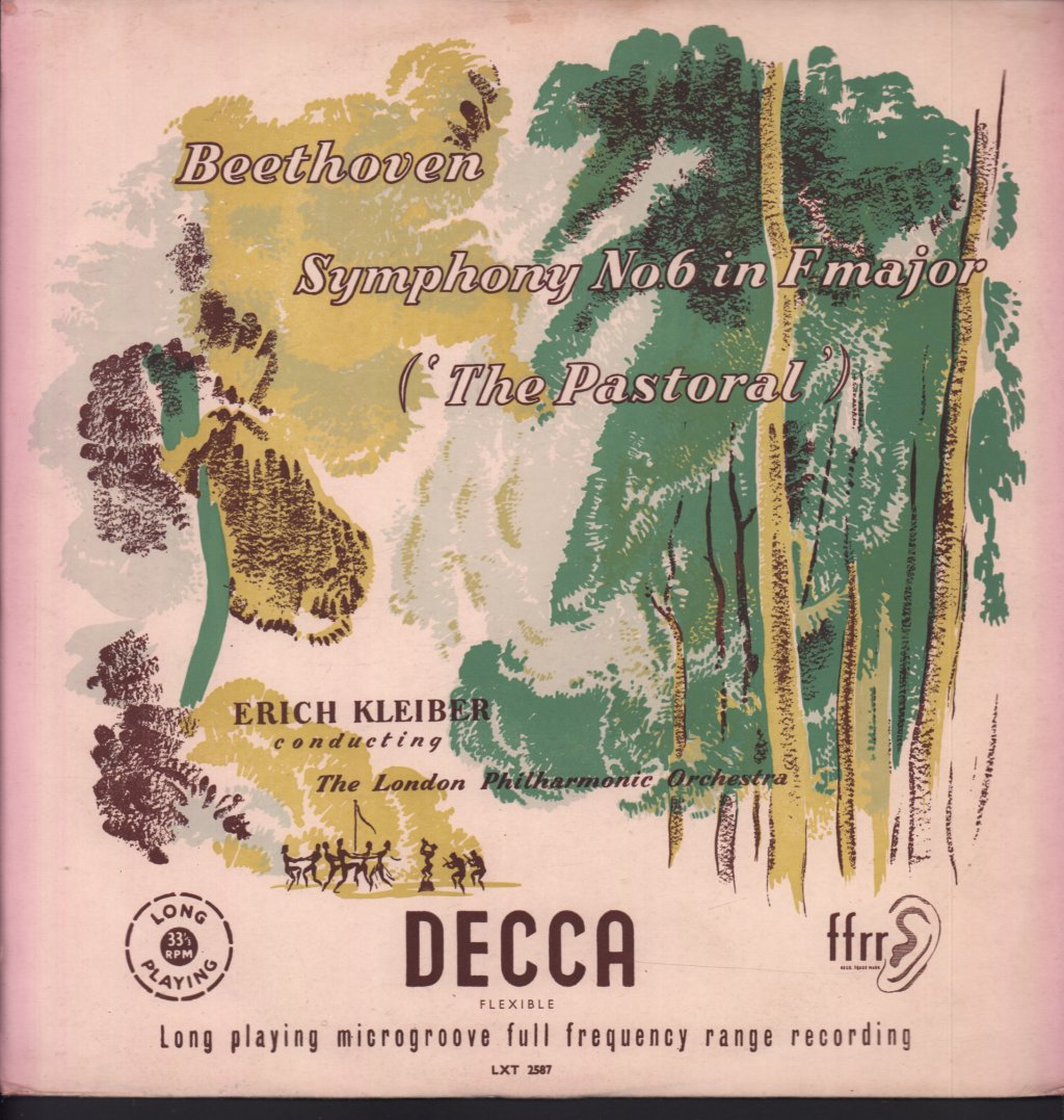 Erich Kleiber - Beethoven Symphony No. 6 In F Major ('The Pastoral') - Lp