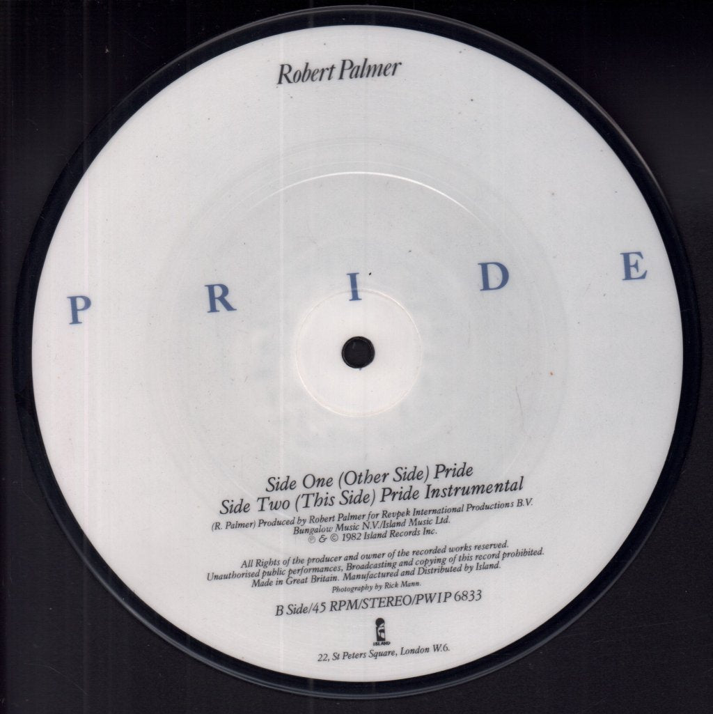 Robert Palmer - Pride - 7 Inch