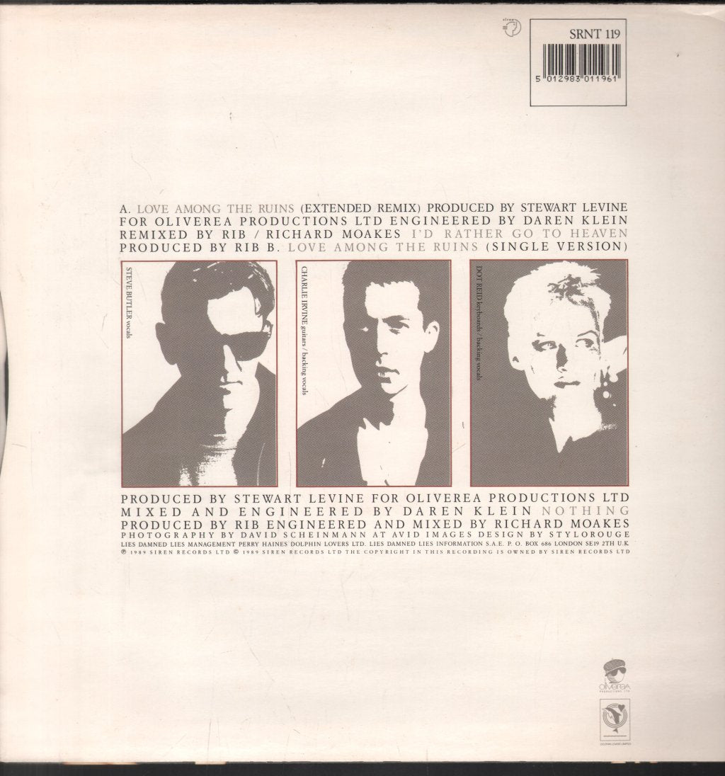 Lies Damned Lies - Love Among Ththe Ruins - 12 Inch