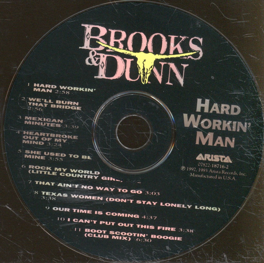 Brooks And Dunn - Hard Workin' Man - Cd