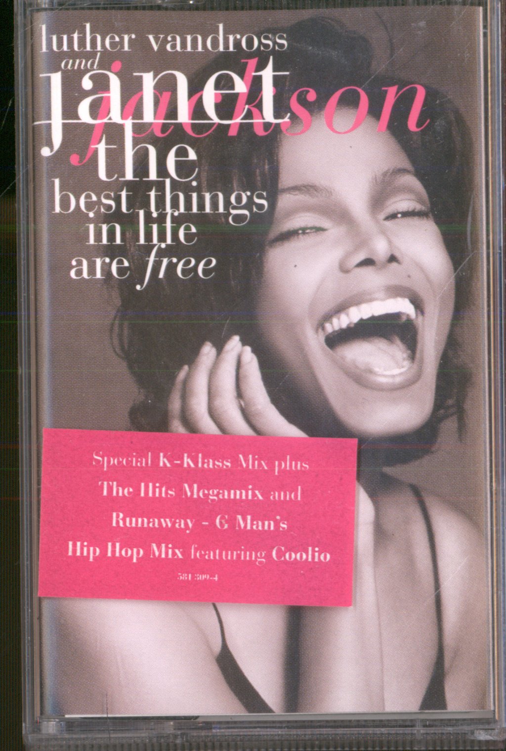 Luther Vandross And Janet Jackson - Best Things In Life Are Free - Cassette