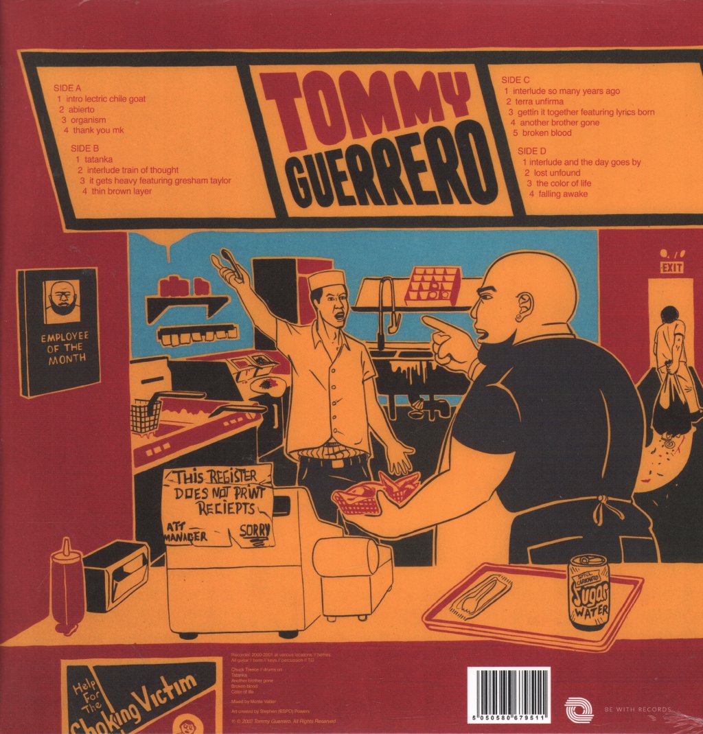 Tommy Guerrero - Soul Food Taqueria - Double Lp