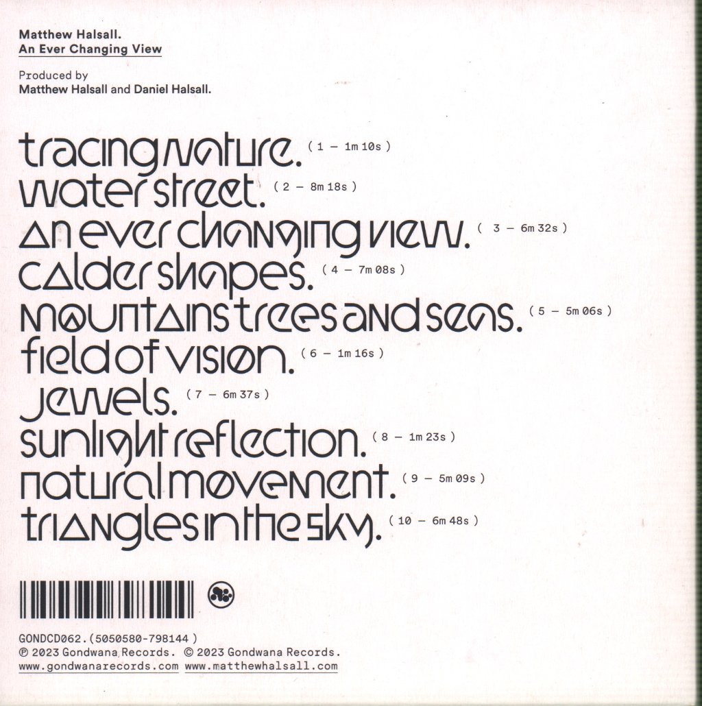 Matthew Halsall - An Ever Changing View - Cd