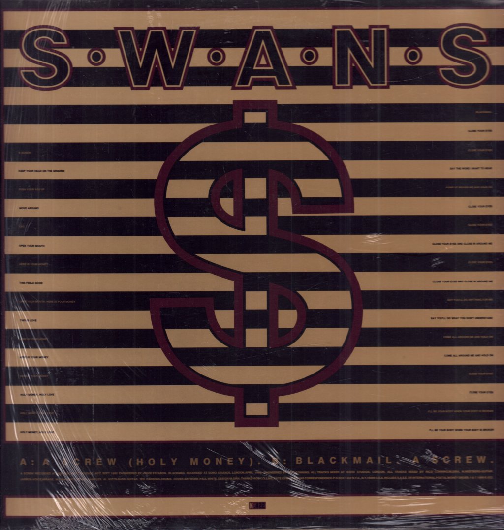 Swans - A Screw - 12 Inch