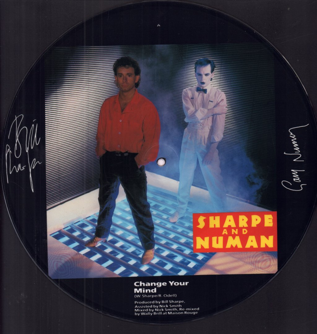 Sharpe And Numan - Change Your Mind - 12 Inch