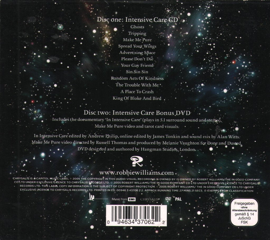 Robbie Williams - Intensive Care - Cd/Dvd