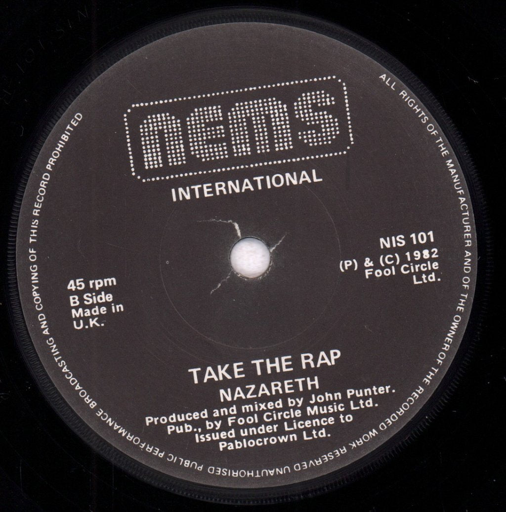 Nazareth - Love Leads To Madness - 7 Inch