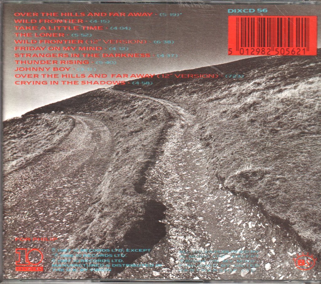 Gary Moore - Wild Frontier - Cd