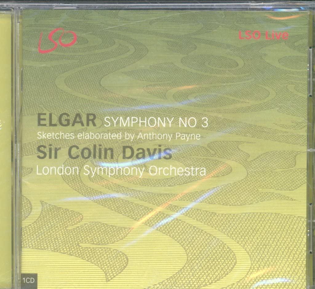 Sir Colin Davis / London Symphony Orchestra - Elgar/Payne - Symphony No 3 (Lso Davis) - Cd