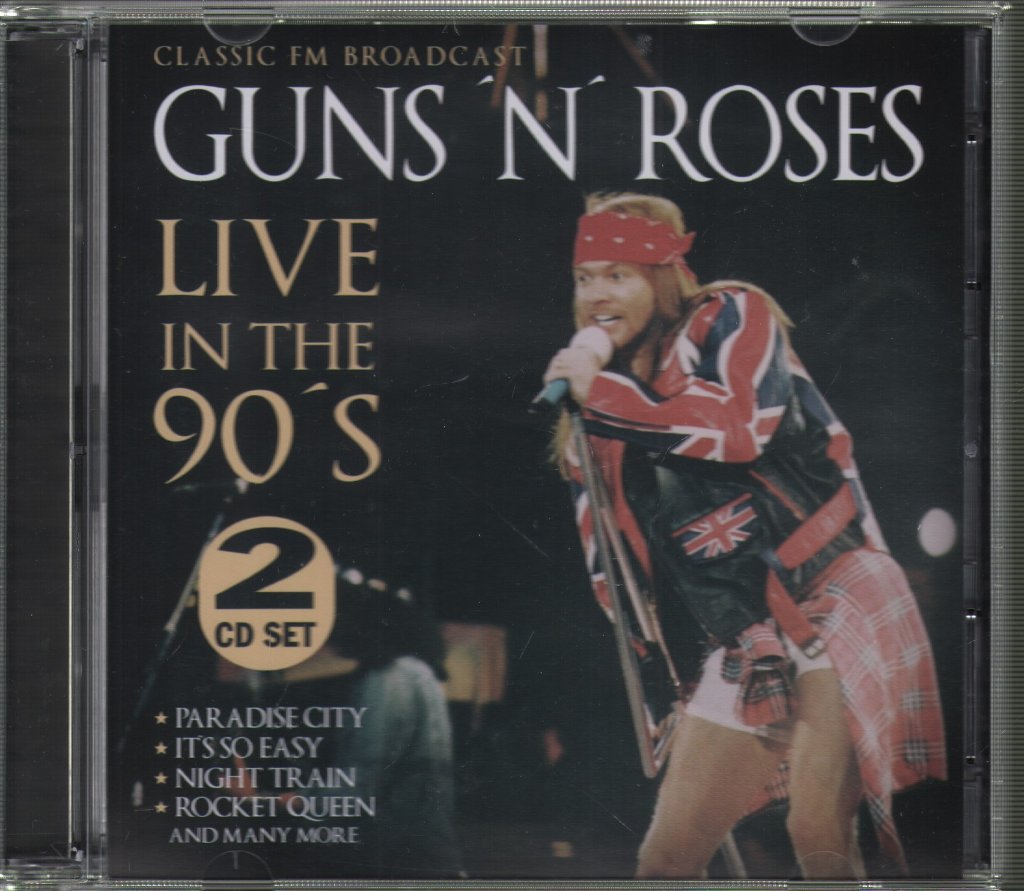 Guns N' Roses - Live In The 90's - Double Cd