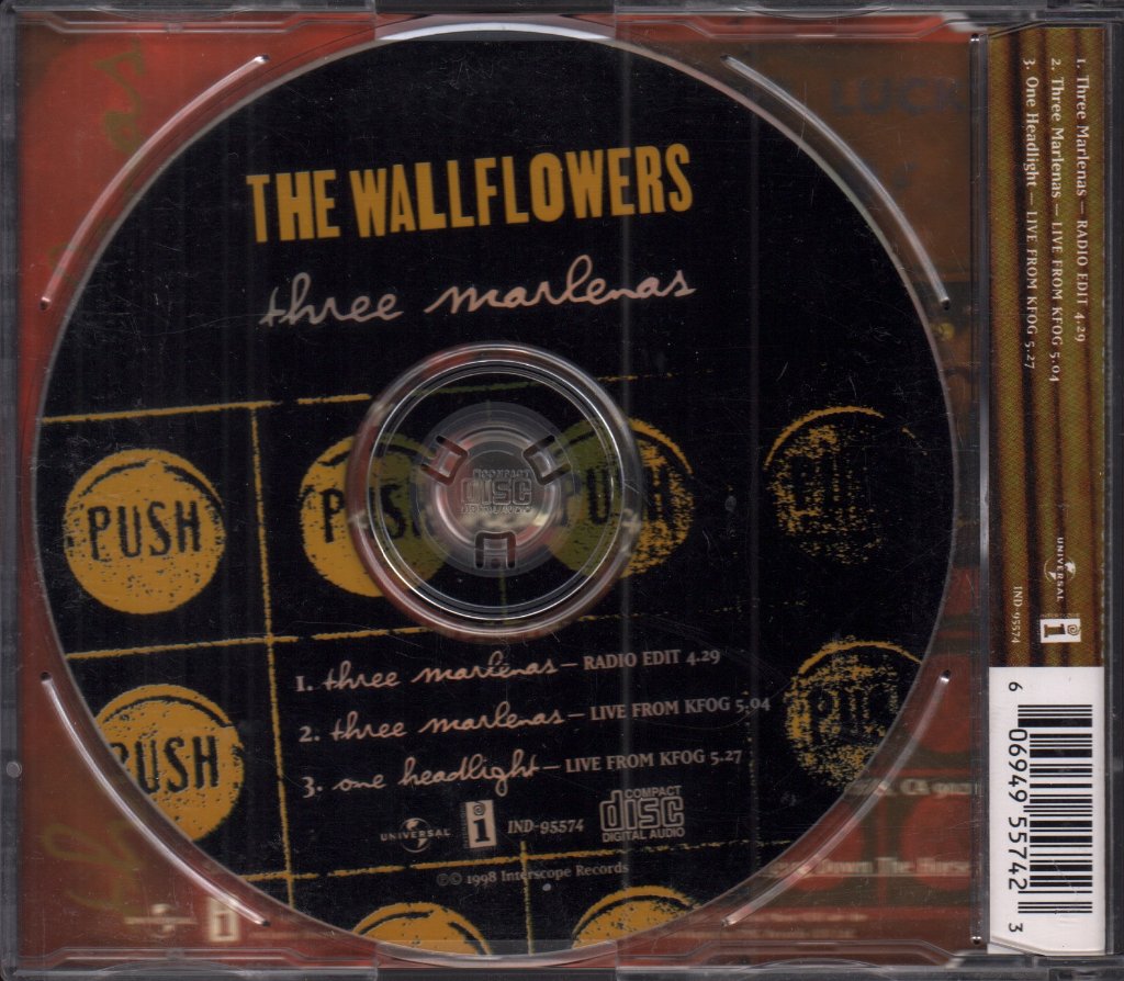 Wallflowers (Us) - Three Marlenas - Cd