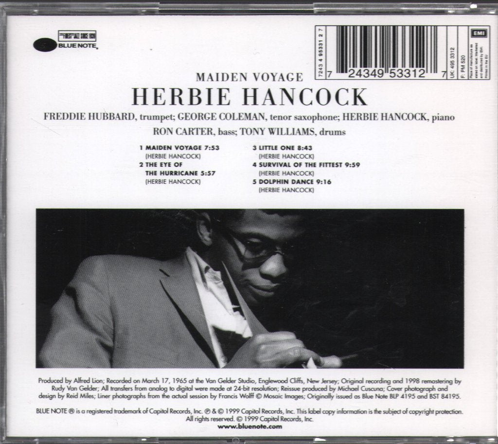 Herbie Hancock - Maiden Voyage - Cd