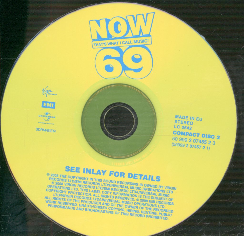 Various Artists - Now That's What I Call Music 69 - Cd