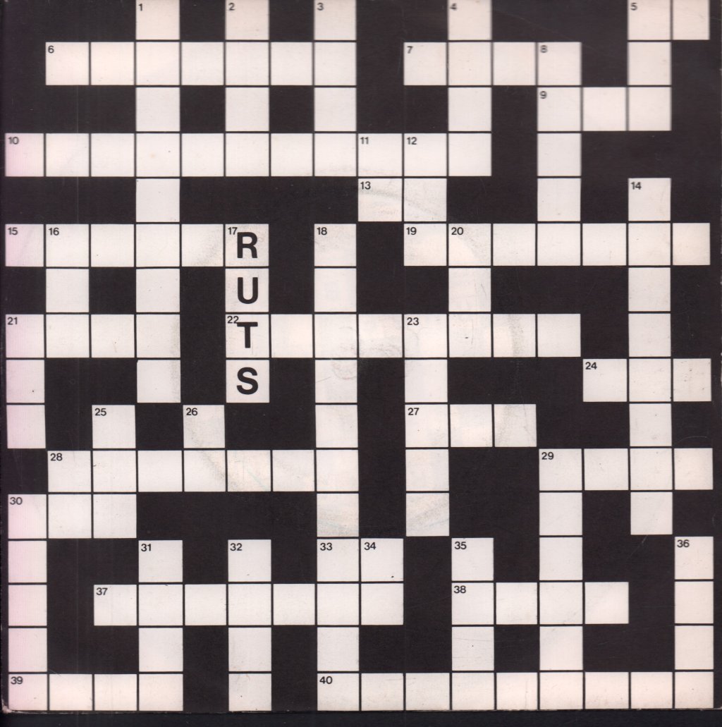 Ruts - Staring At The Rude Boys - 7 Inch