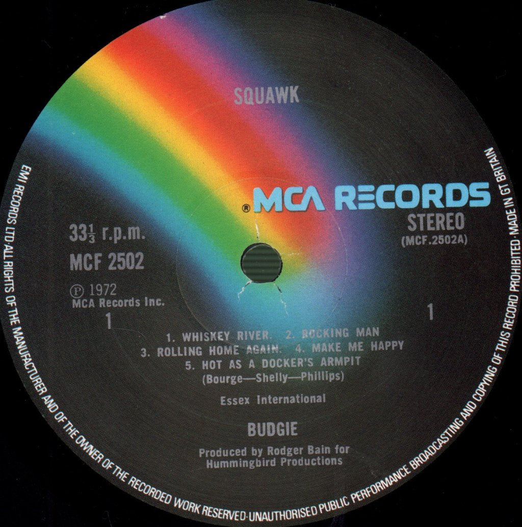 Budgie - Squawk - Lp