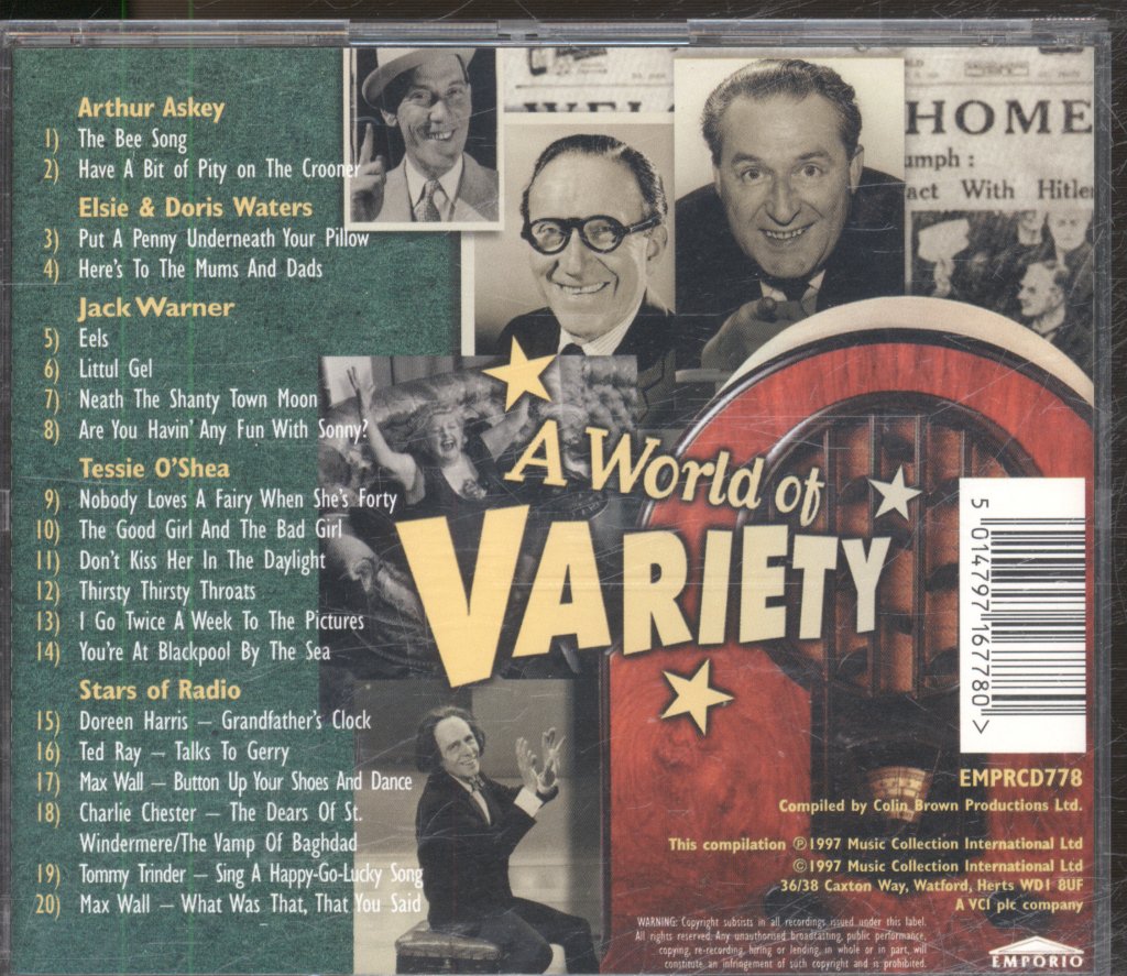 Various Artists - A World Of Variety - Cd