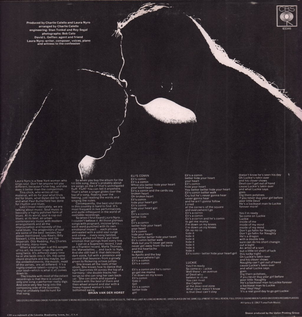 Laura Nyro - Eli And The Thirteenth Confession - Lp