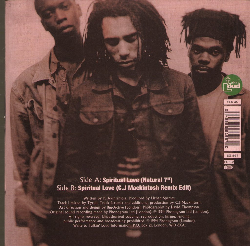 Urban Species - Spiritual Love - 7 Inch
