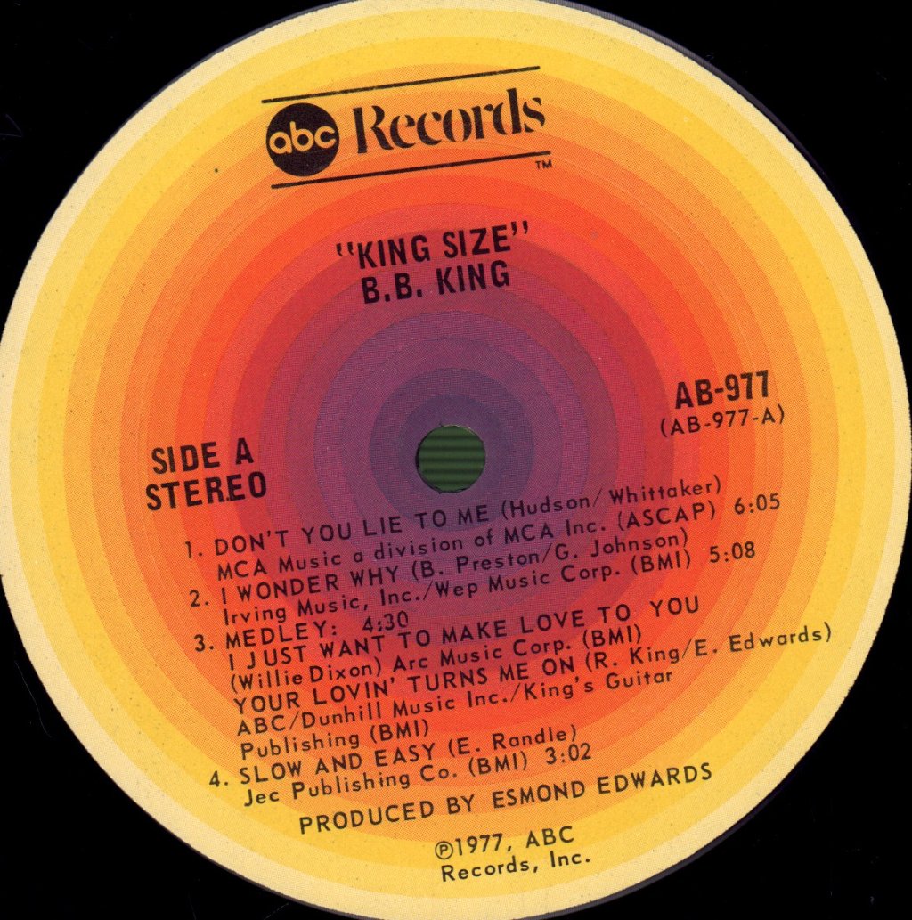 B.B. King - King Size - Lp