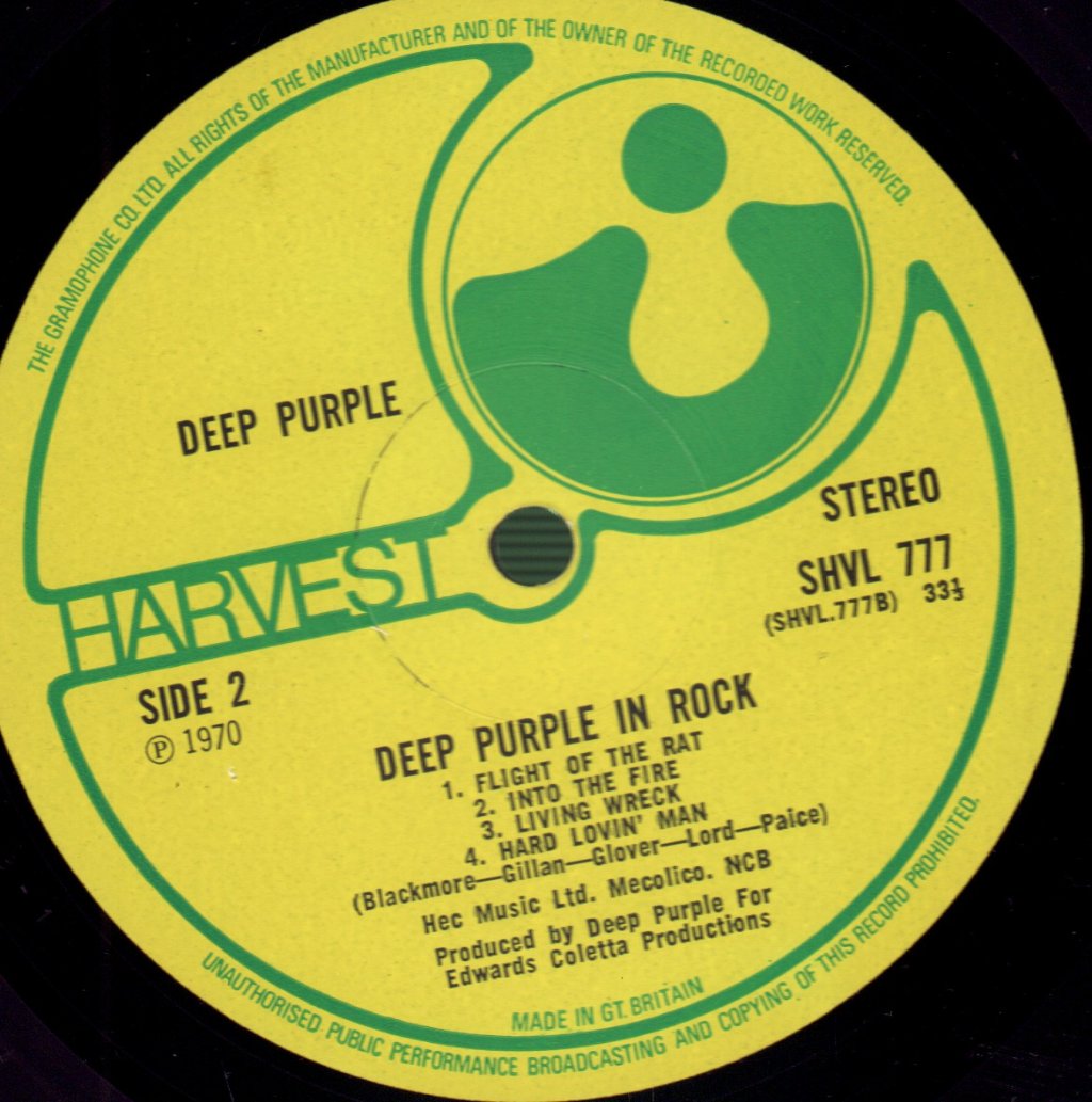 Deep Purple - In Rock - Lp