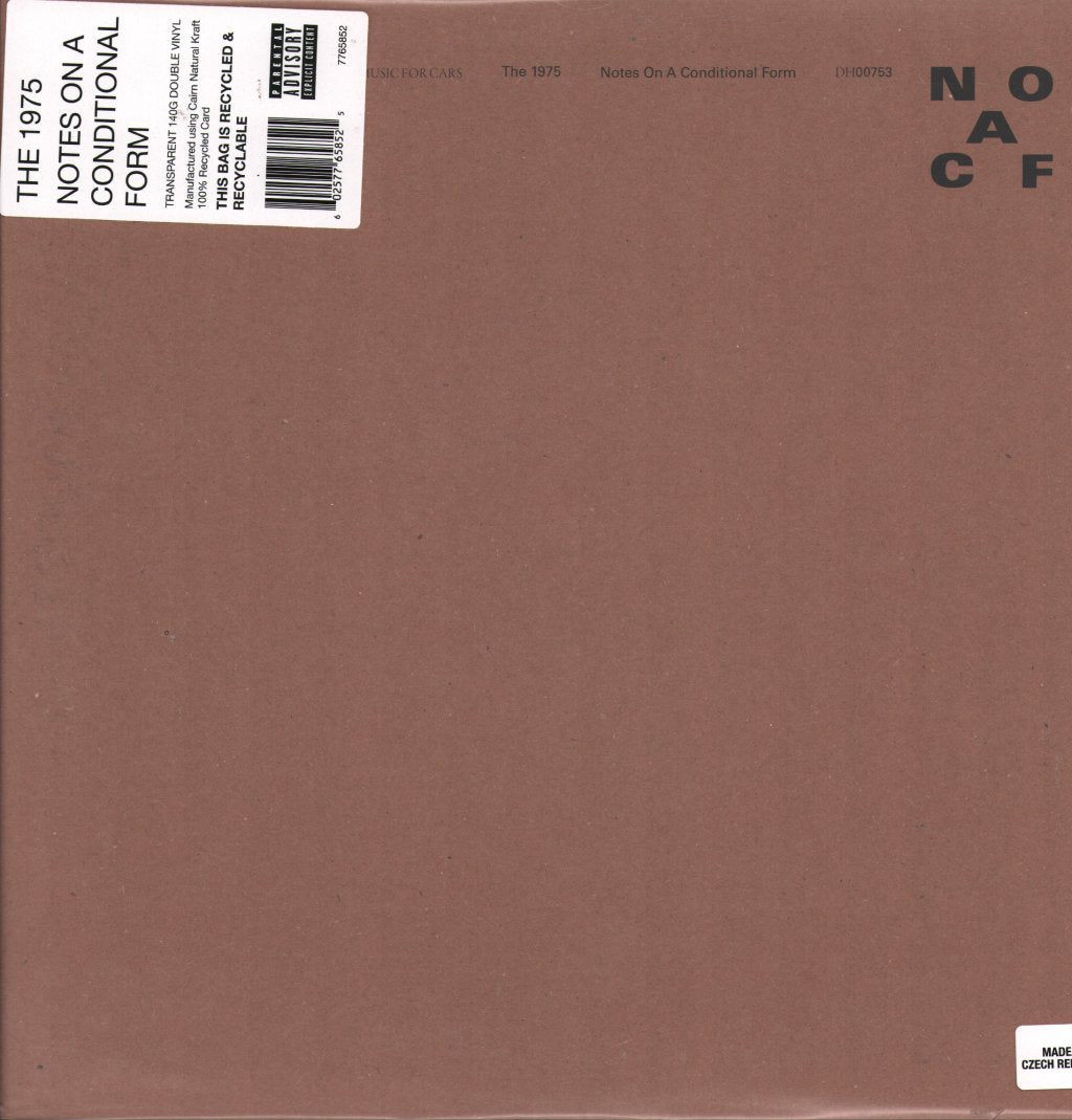 1975 - Notes On A Conditional Form - Double Lp