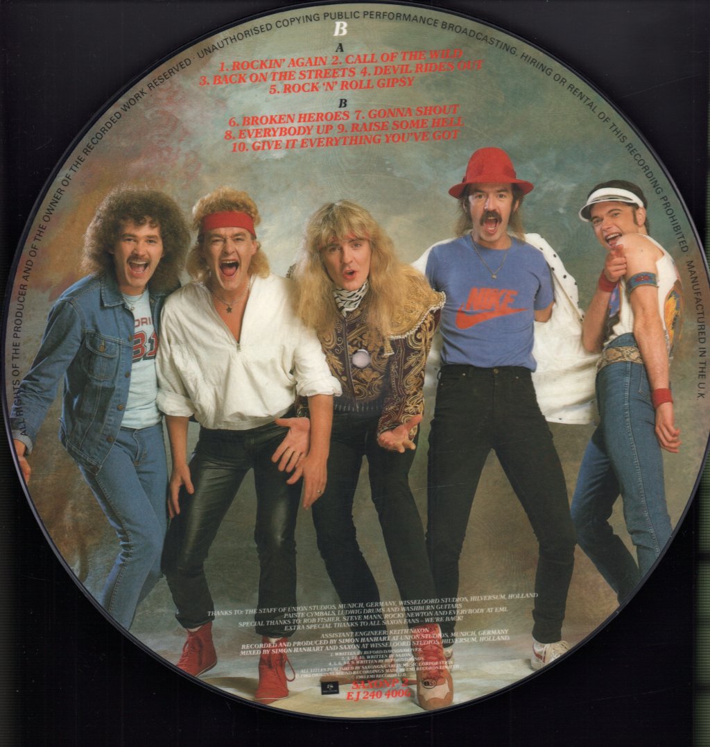 Saxon - Innocence Is No Excuse - Lp