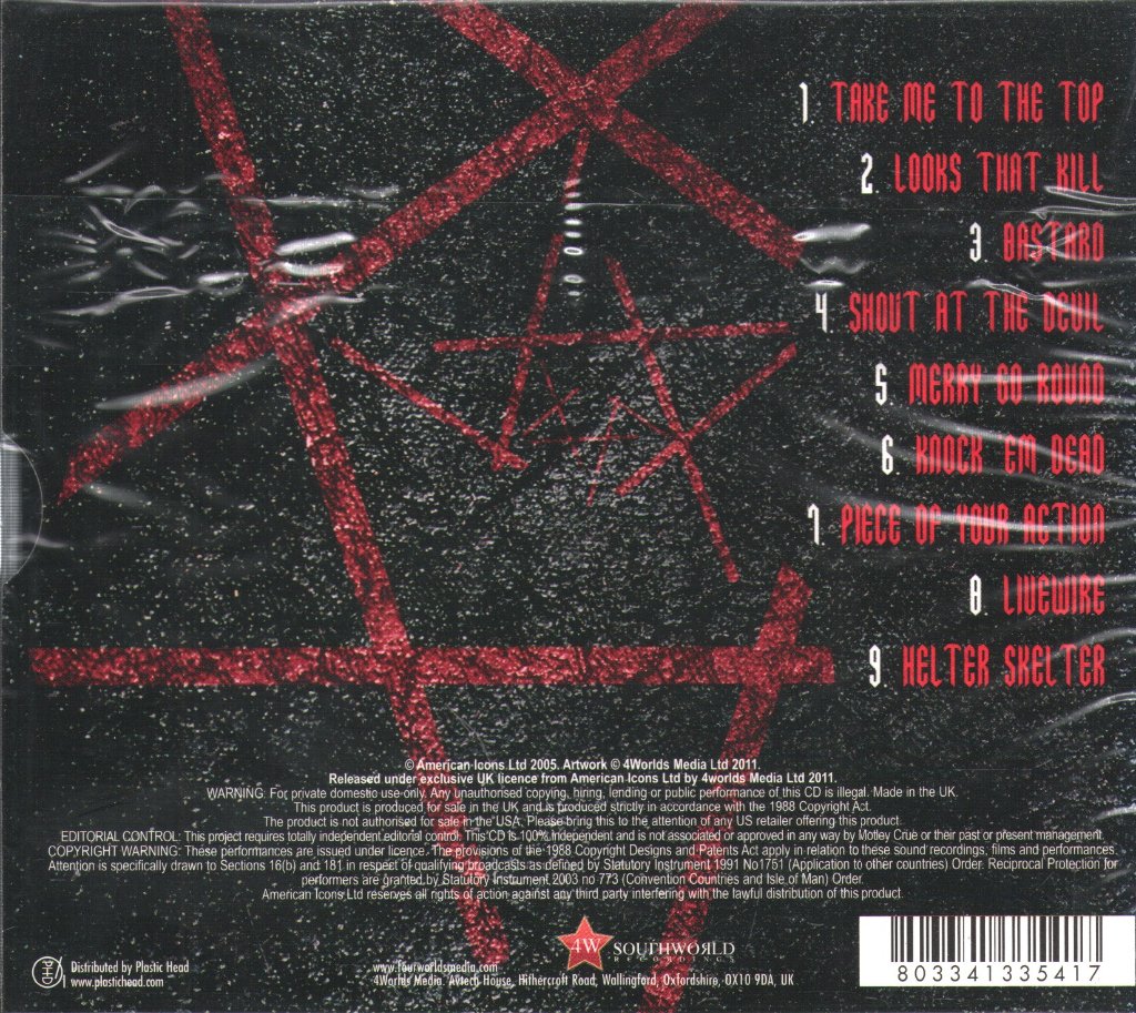 Mötley Crüe - Performance - Cd