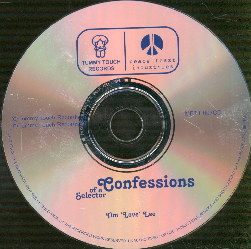 Tim Love Lee - Confessions Of A Selector - Cd – Vinyl Tap