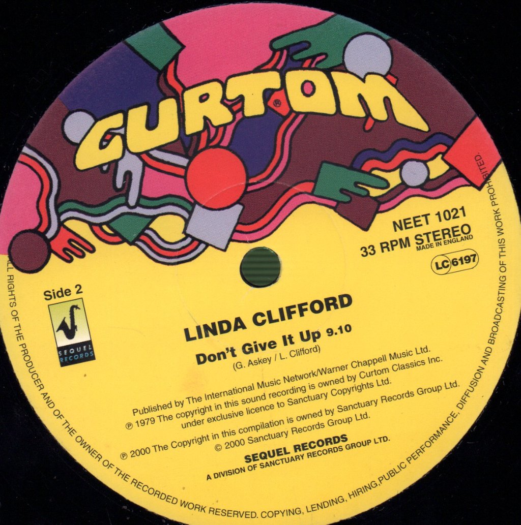 Linda Clifford - Runaway Love / Don't Give It Up - 12 Inch