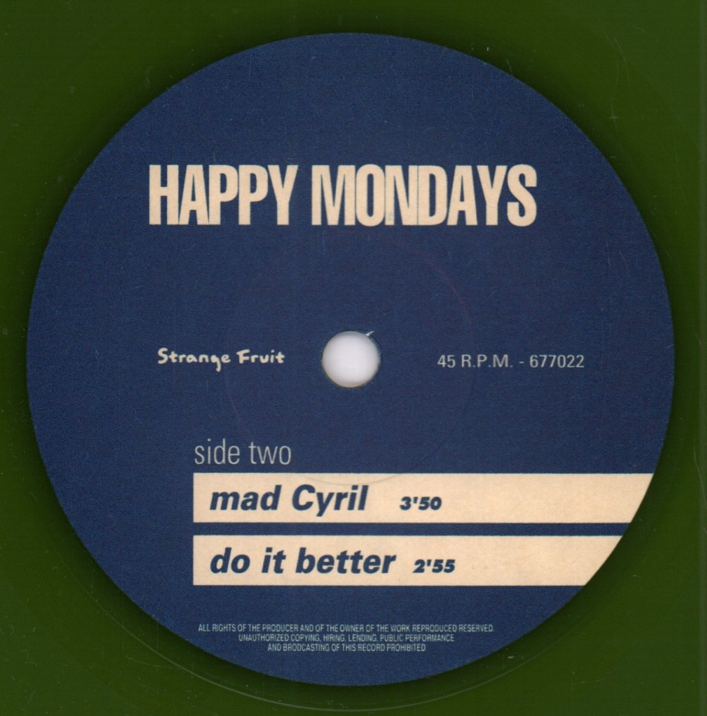 Happy Mondays - Tart Tart - 7 Inch