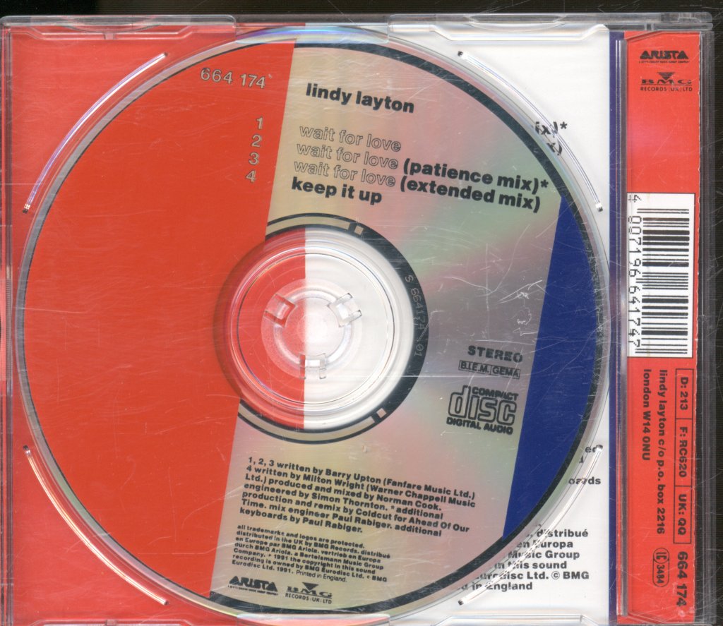 Lindy Layton - Wait For Love - Cd