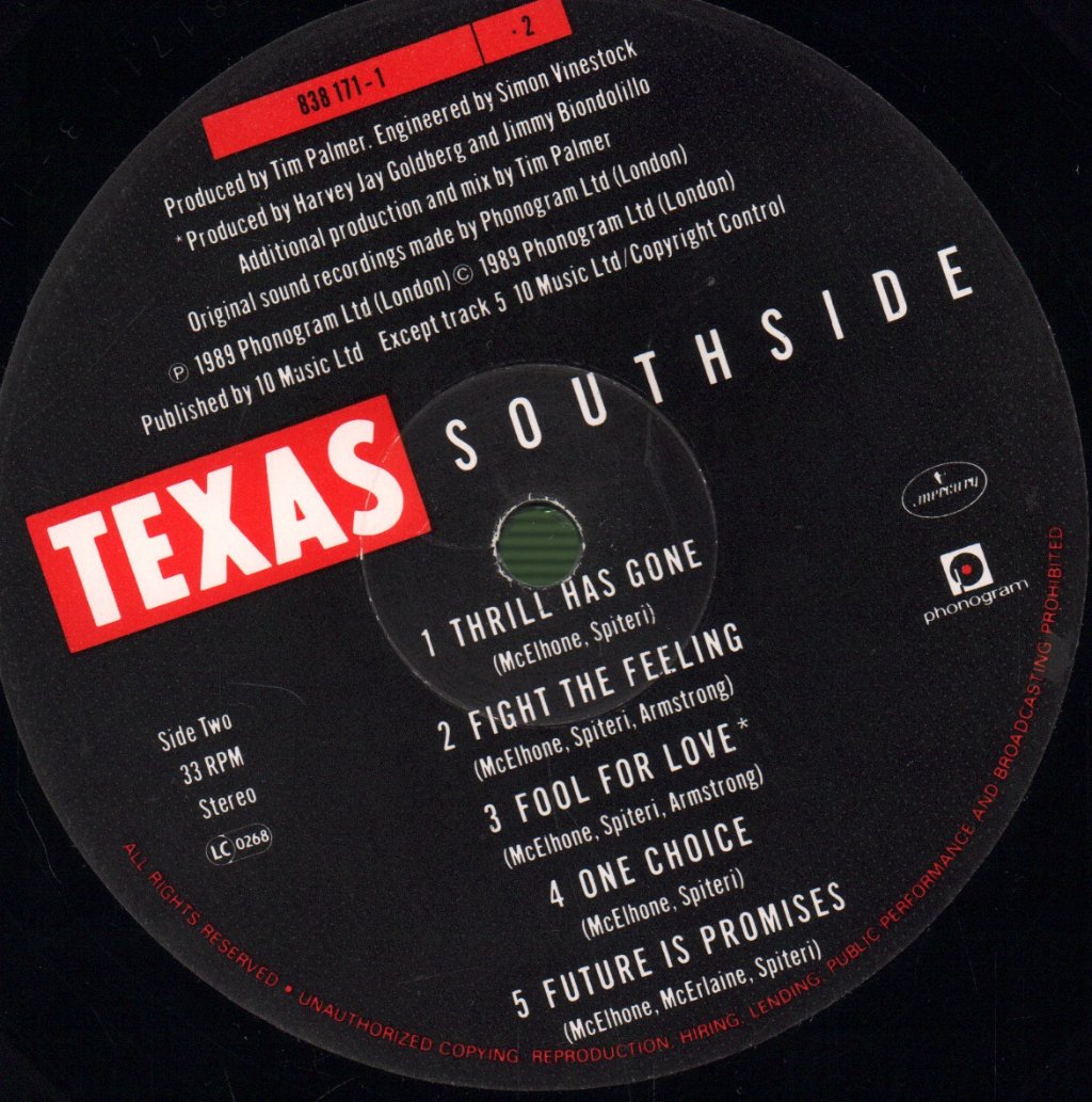 Texas - Southside - Lp