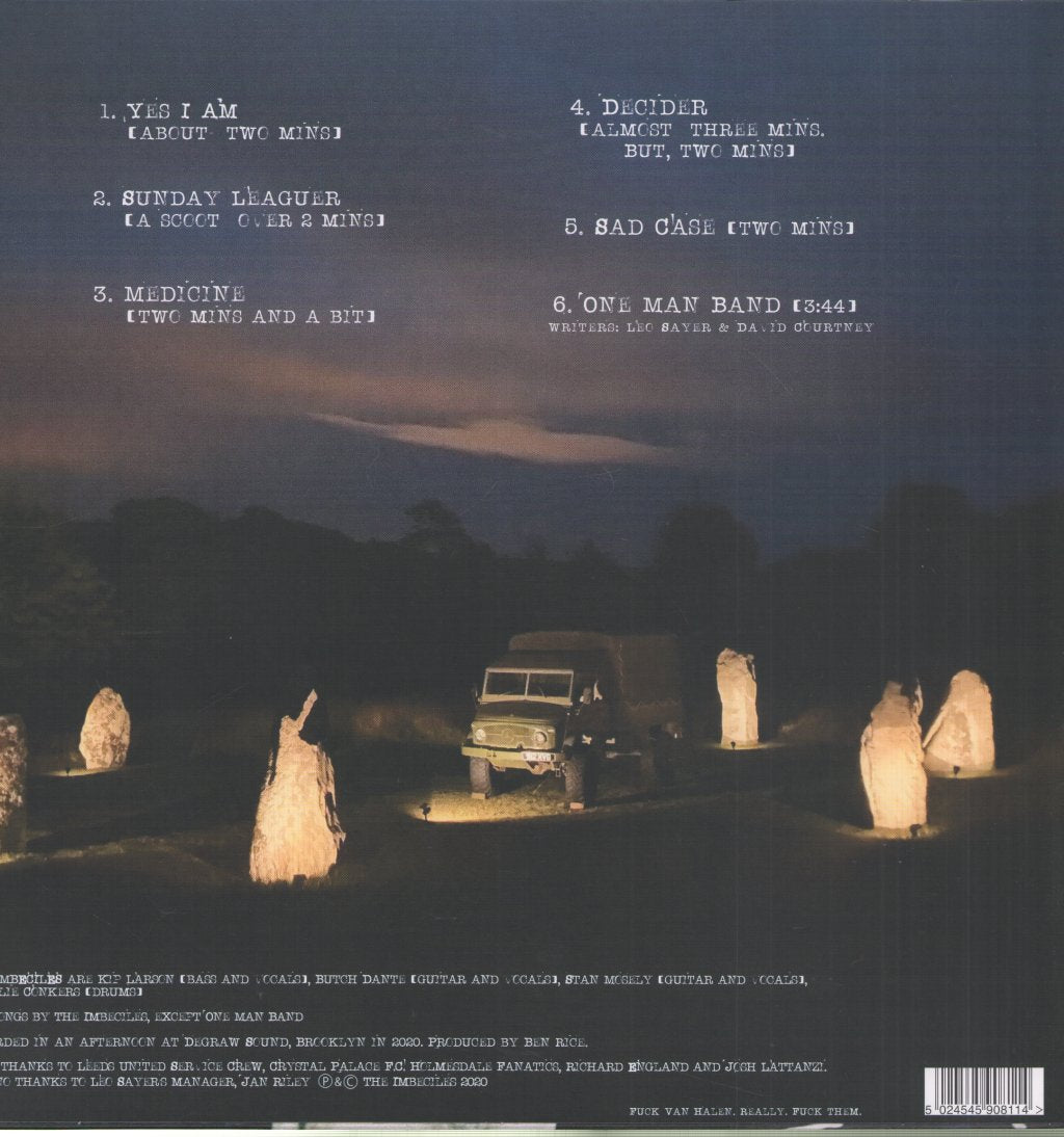 Imbeciles - Dissolution Sessions - 12 Inch