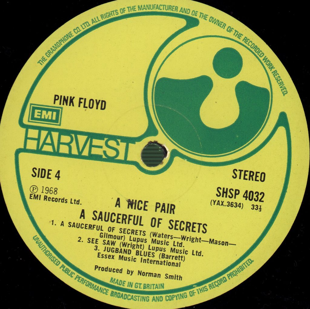 Pink Floyd - A Nice Pair - Double Lp