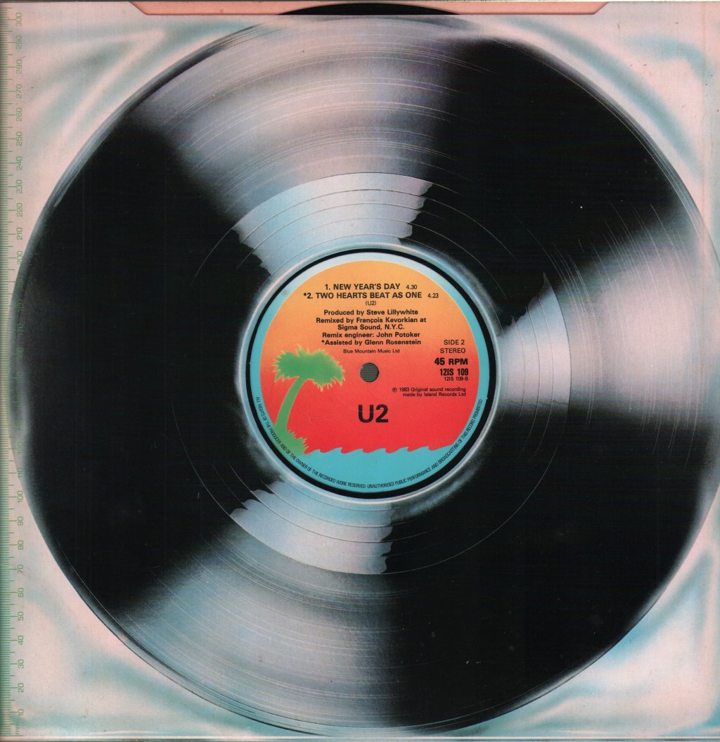 U2 - Two Hearts Beat As One (Club Version) - 12 Inch