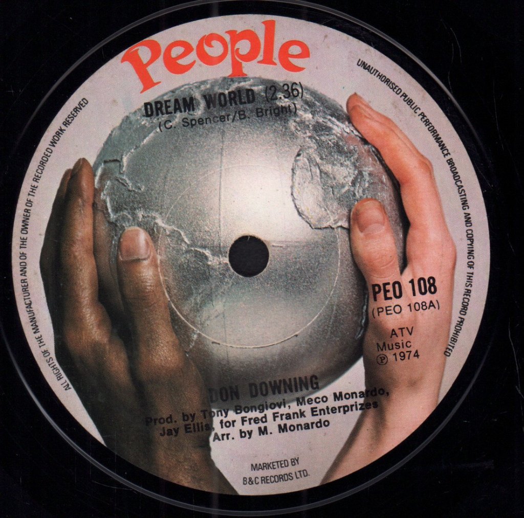 Don Downing - Dream World - 7 Inch