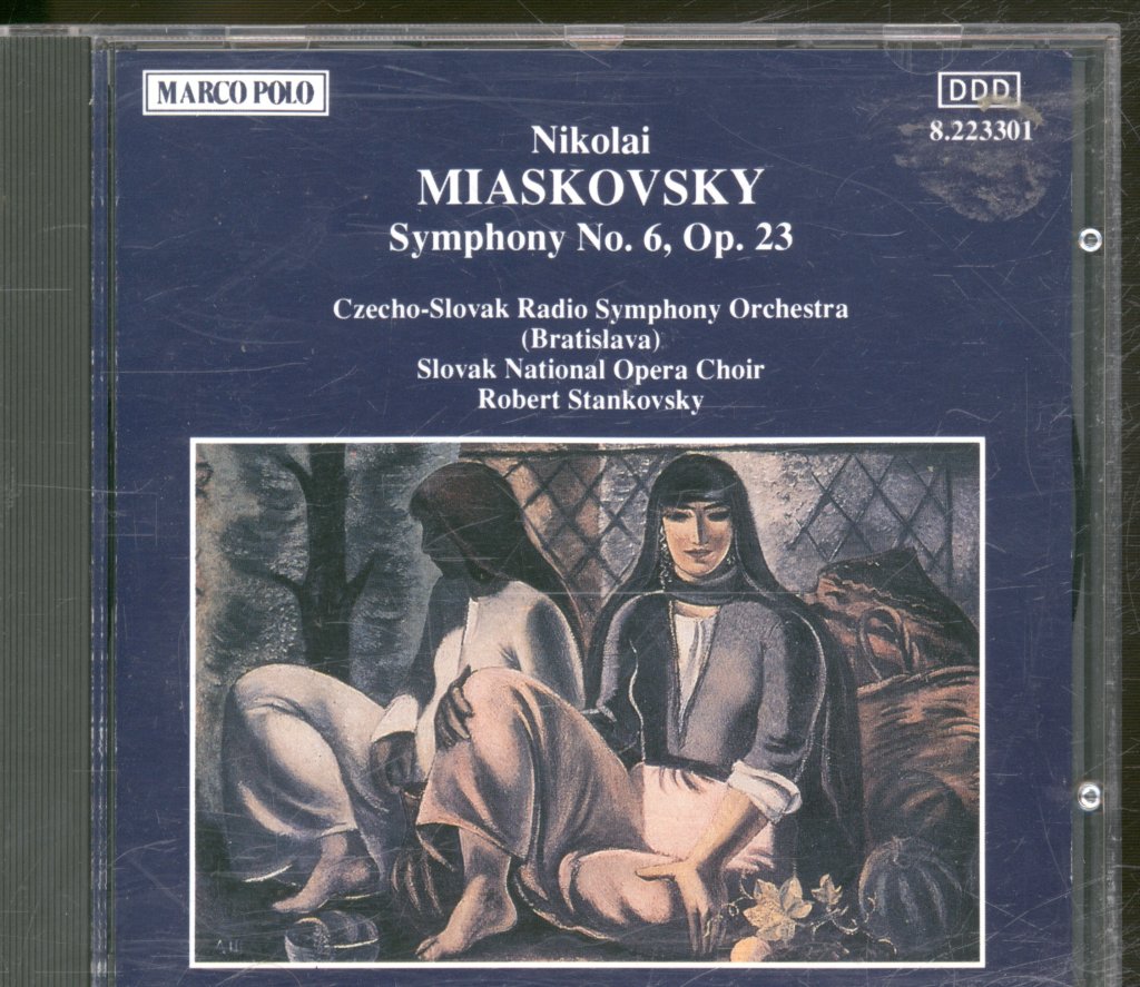 Czecho-Slovak Radio Symphony Orchestra, Robert Stankovsky - Miaskovsky - Symphony No. 6, Op. 23 - Cd